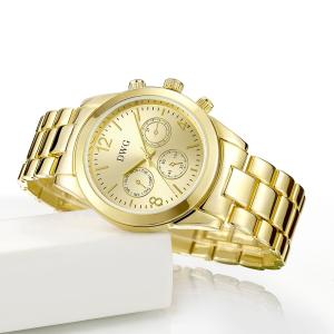 China Luxury Men Alloy Quartz Watch Waterproof Wristwatch Subdial For Decoration wholesale