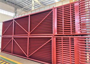 China Painted Sprial Fin Boiler Economizer Exhaust Gas Economiser Bare Tubes wholesale