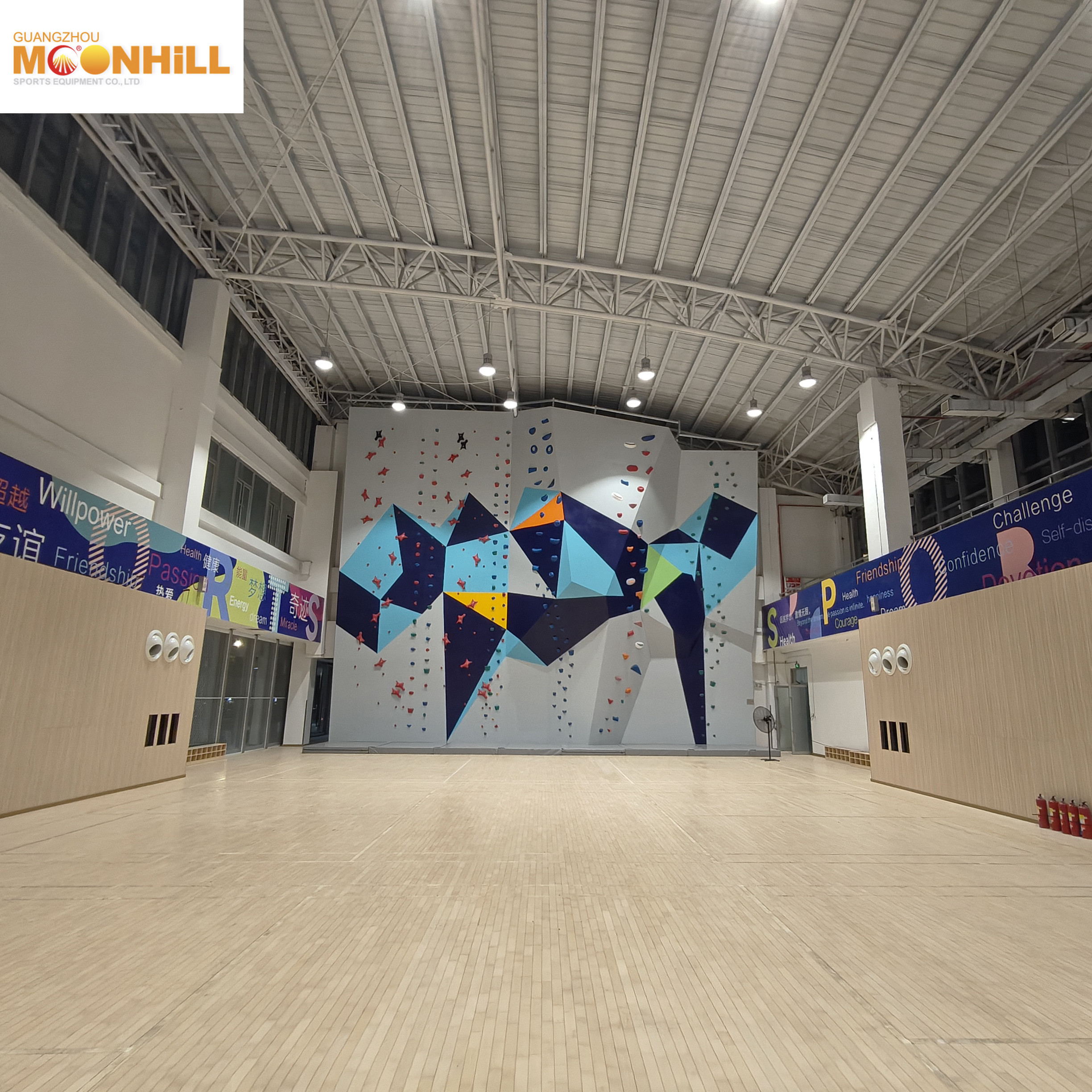 3d Panel Fiberglass Climbing Walls For Commercial Amusement Park