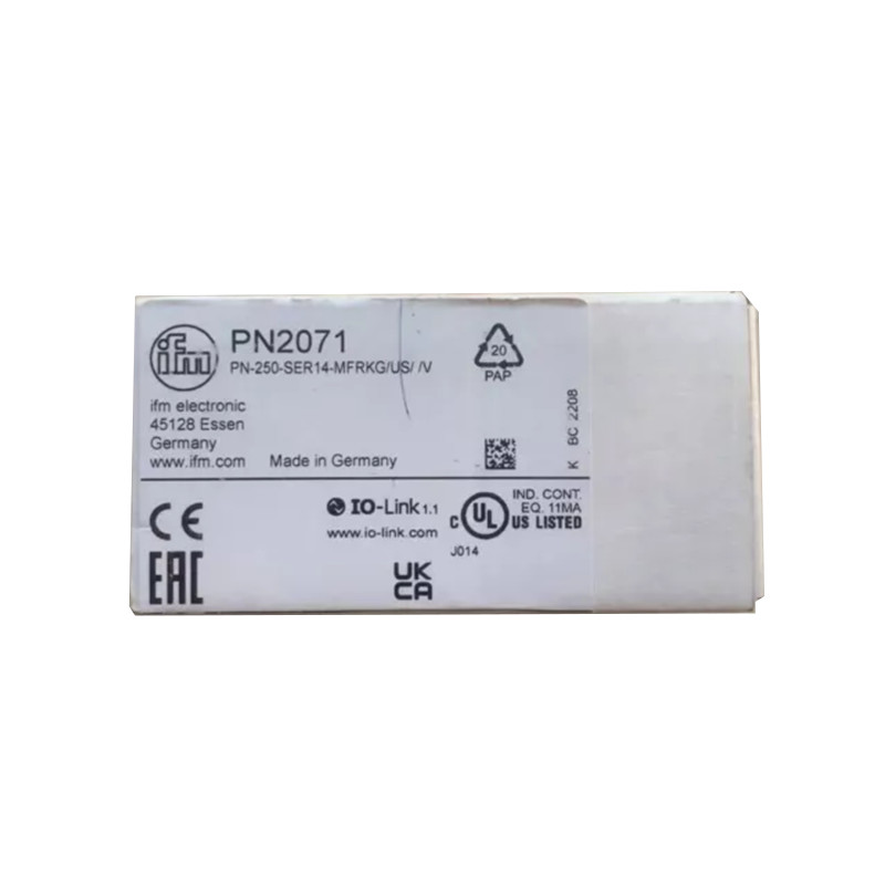 IFM Pressure sensor with display PN2071 PN-250-SER14-MFRKG/US/ /V
