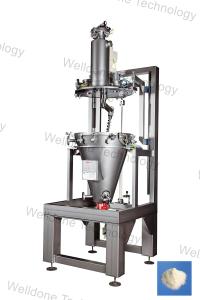 China Dextrin Energy Saving Vacuum Agitated Dryer Cone Shape Steam Heating wholesale