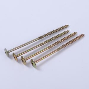 China Flat Head Carbon Steel Phillips Drive Chipboard Screws for Hassle Free Furniture Assembly/Woodworking wholesale