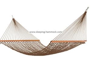 China 13 - 15 Foot 2 Person Polyester Rope Hammock All Weather Comfortable 60 Inch wholesale