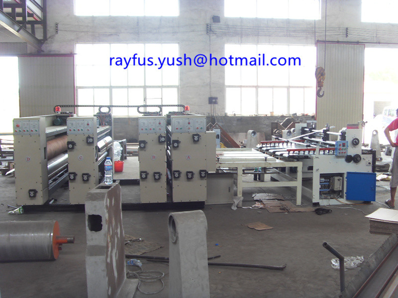 Automatic Feeding Machine For Chain Type Edge Corner Cutting Slotting Creasing