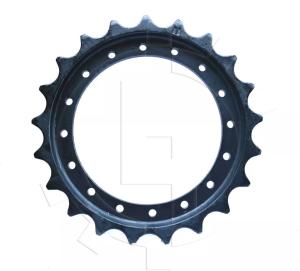 China JS200 Excavator Undercarriage Parts sprocket drive gear drive sprockets wholesale