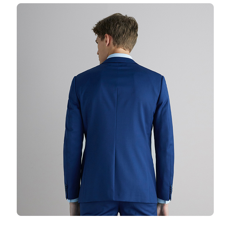 Support 7 Days Sample Order Lead Time Double Breasted Closure Men's Business Suits