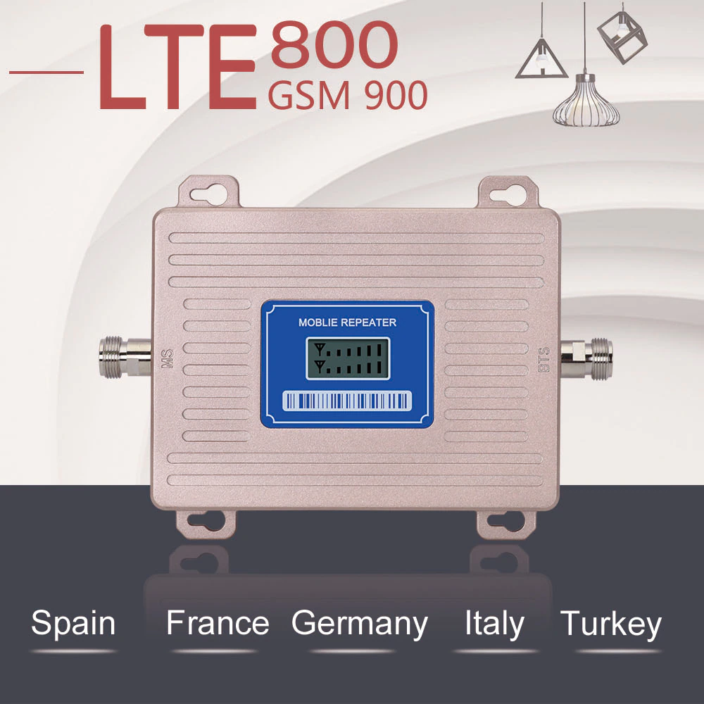 4G Network Booster 5W Output Power High Gain Cell Phone Signal Amplifier for Network