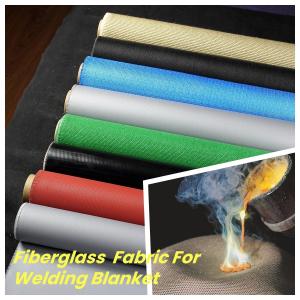 China Welding Protection Sheet Welding Blanket Roll Fire Blanket Fiberglass Fabric wholesale
