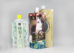Baby Food Liquid Spout Bags / Stand Up Laminated Pouch Custom Printed