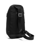 Black Stylish Waist Bag Pouch Shoulder Crossbody Chest Bag For Travel Gym