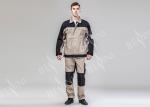 European Size Outdoor Safety Clothing Durable Cotton Twill Khaki Black