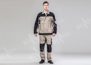 China European Size Outdoor Safety Clothing Durable Cotton Twill Khaki Black wholesale