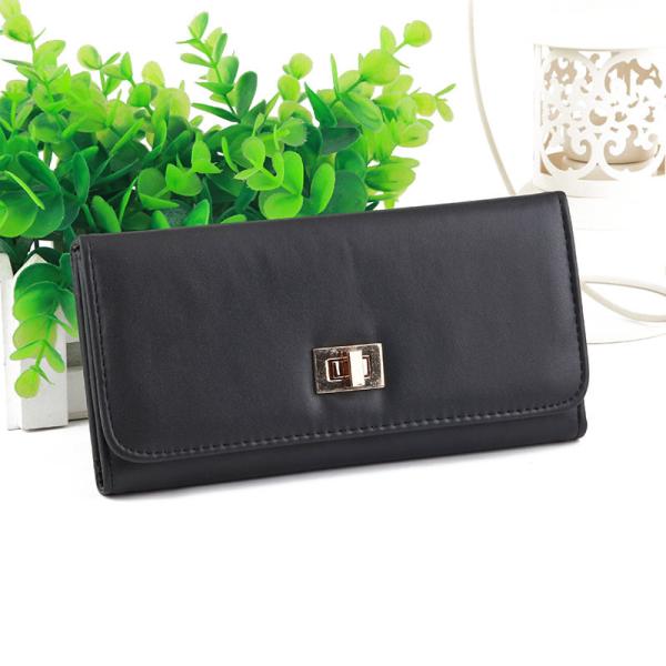 0.19kg 10cm Width Ladies Genuine Leather Wallets Women'S Trifold Coin Pocket