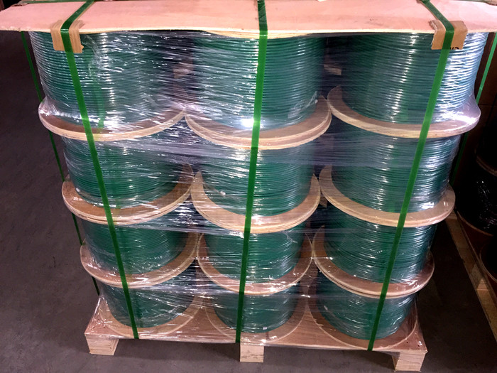 KX6 CCTV Video Cable 75 Ohm Coaxial Cable 7X0.2mm BC Stranded Solid PE Insulation