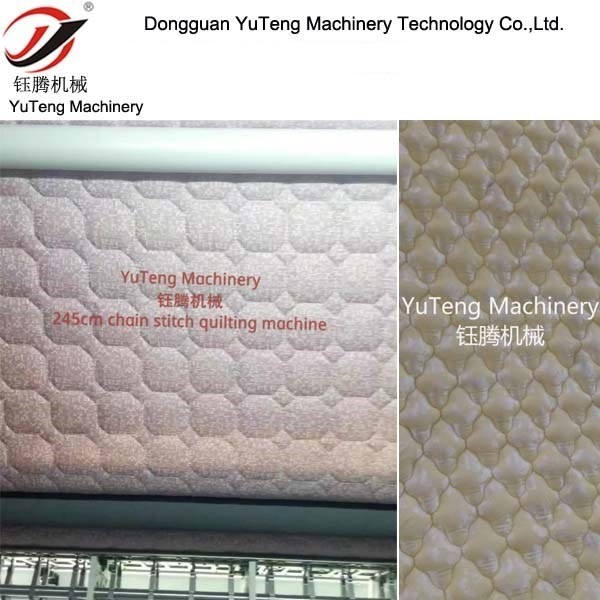 Automatic Mattress Production Machine For Comfortable Quilting Up To 2450mm Wide