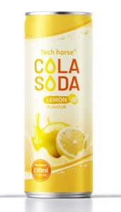 China OEM Cola Drink Service OEM Soda Drink Service Lemon Flavour Cola Drink Canning Service wholesale