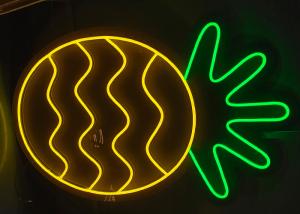 China Ananas Neon Sign handemade fruits neon sign shenzhen handmade sign wholesale
