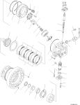 706-86-01531 706-86-01530 For Komatsu D39EX-21 D39PX-21 Bulldozer hydraulic