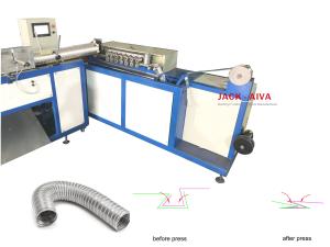 China Triple Lock Aluminum Flexible Duct Machine Ductwork Machine wholesale