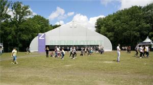 China Coated Pvc Extruded Aluminium Alloy Structure Big Marquee Tent , Sports Event Tent Football Clubs wholesale