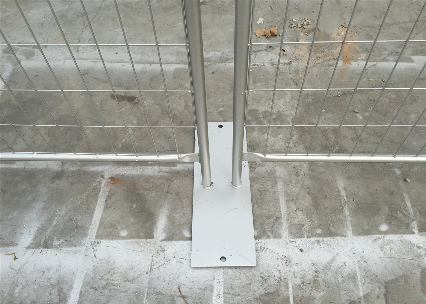 10 Foot Chain Link Fence Panels / Temporary Security Fencing Anti Corrosion