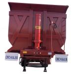 3 Axle Hydraulic Dump Rear Tipper Semi Trailer SHACMAN CIMC