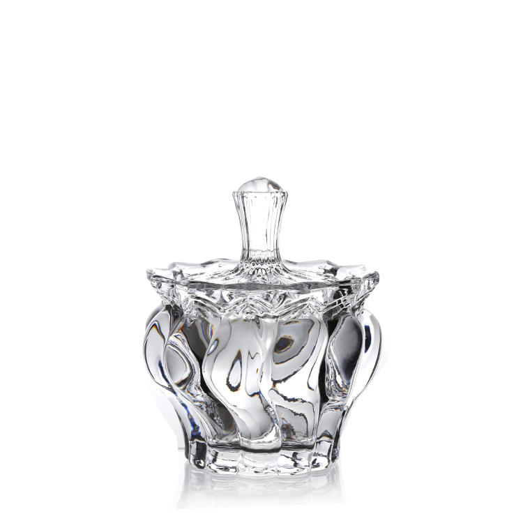 New Arrival High Quality Simple Design Candy Storage Canister Transparent Candy Jar