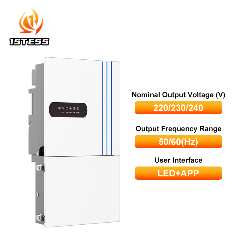 Single Phase Hybrid Solar Inverter , On/Off Grid Inverter with MPPT 8000W and 11000W 48V