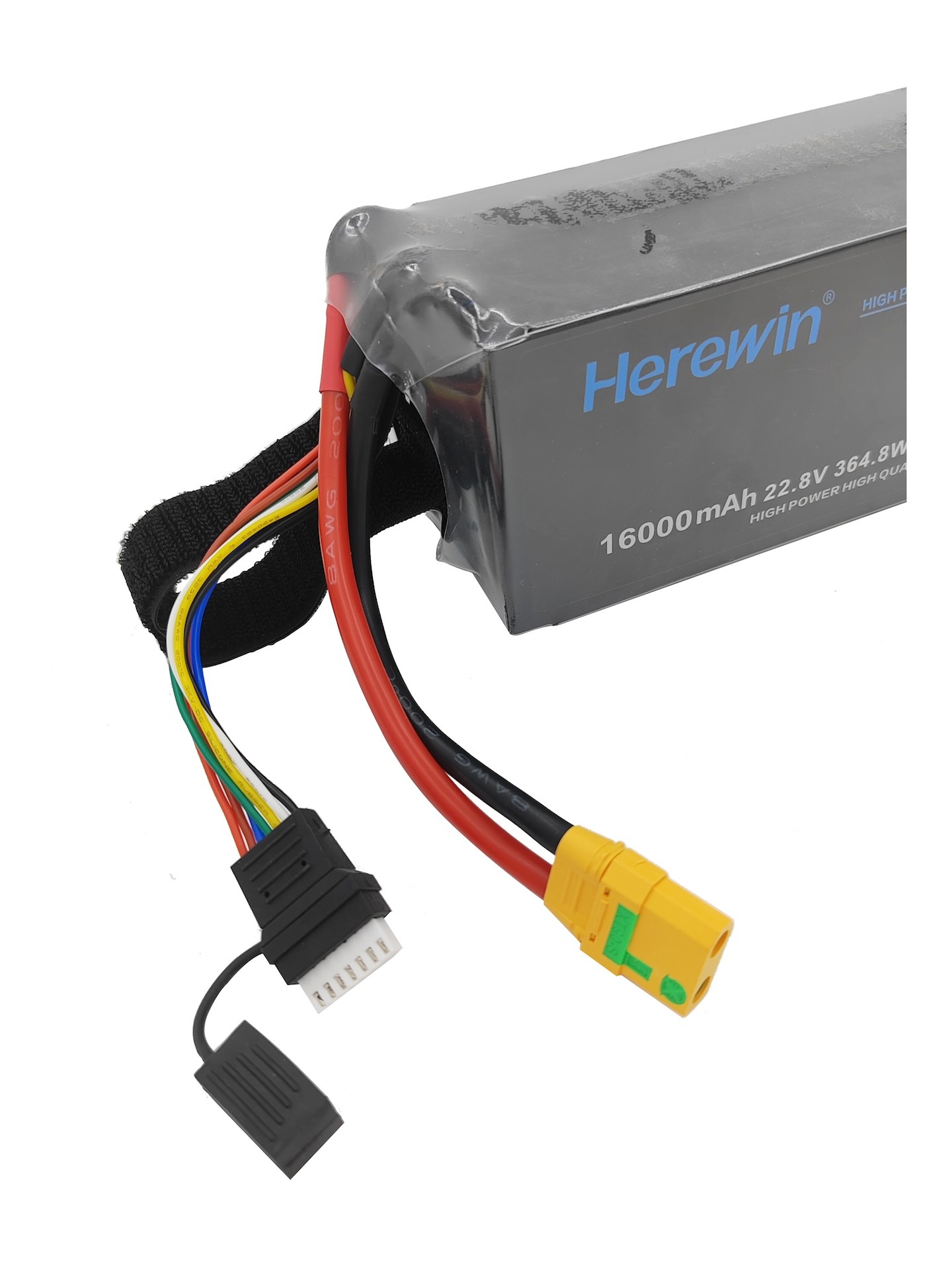 MSDS UN38.3 BIS 6S1P 25C Lipo Drone Battery Pack 16000mAh 22.8V