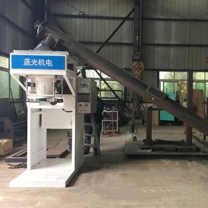 China Semi Automatic 25kg Crab Meal Bag Packing Filling Machine wholesale