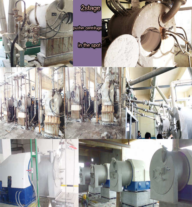 PP Series Sulzer Separator - Centrifuge Two Stage Pusher CE ISO