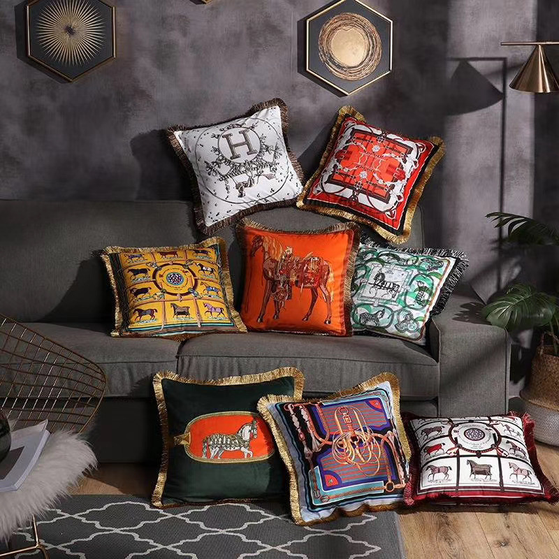 Custom Pattern Printed Cushion Cover Decorative Sofa Chair Pillow