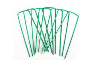 China Garden Landscape Staples Stakes Anchoring Pins Nail 3mm X 150mm Size wholesale