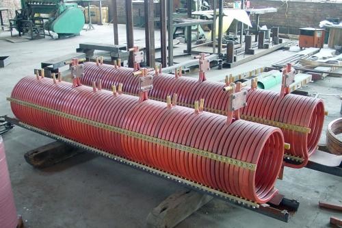 SDL Series Water Cooled Cable For Induction Furnace , Power Transmission Cable High Temp