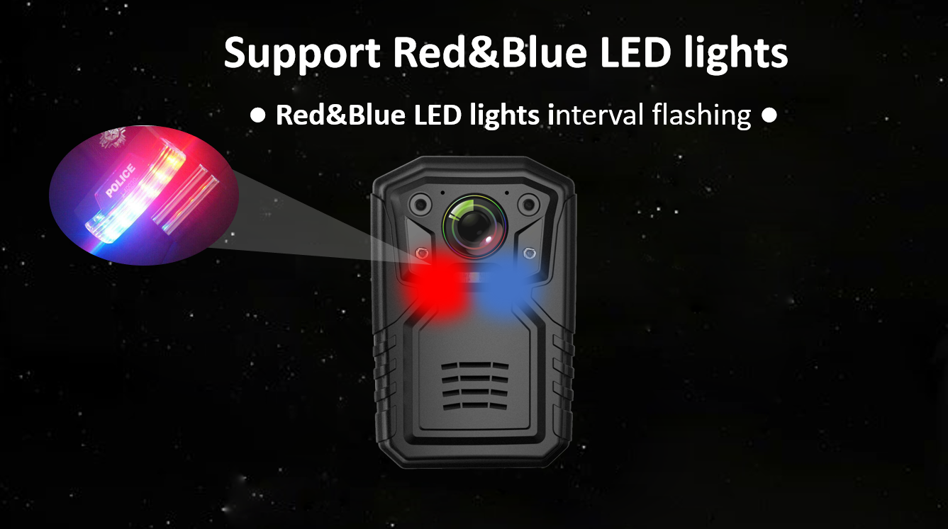 Government Project Portable DVR 1080P Body Camera With GPS WIFI And 5000mAh Battery