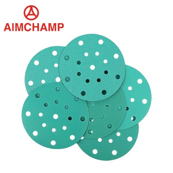 Waterproof Polyester Film Sanding Disc Automotive Refinish Ceramic