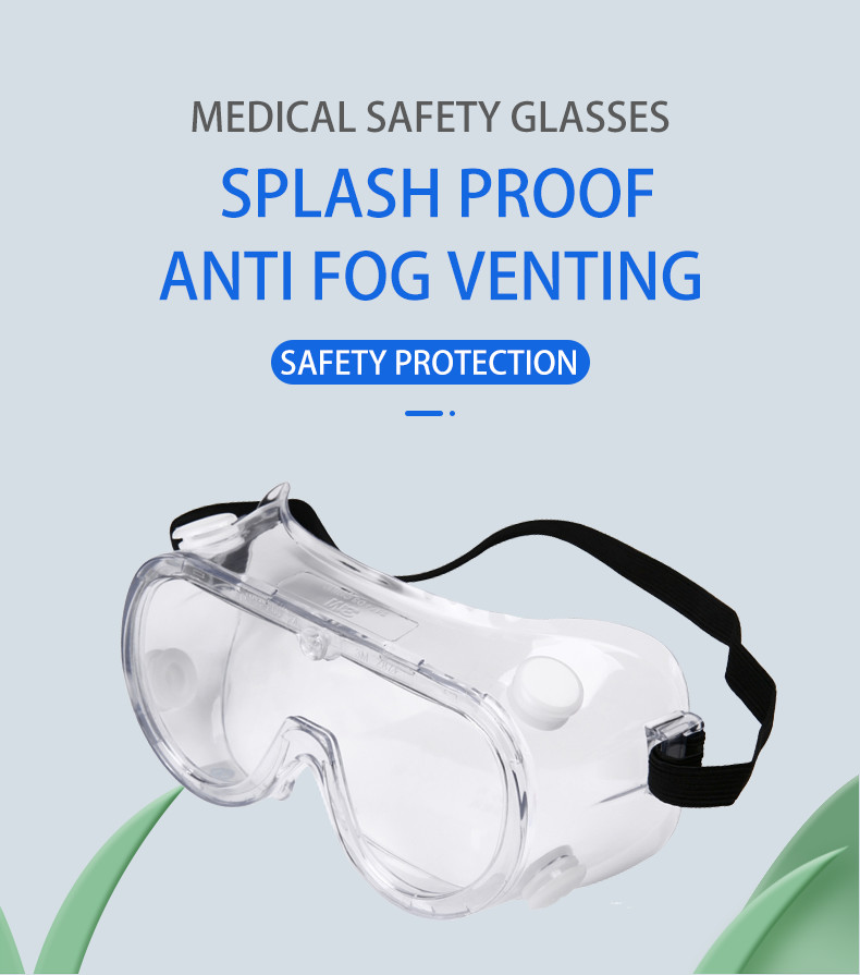 ANSI Z87.1 Protective Glasses Surgical Medical Safety Goggles Lightweight 200g