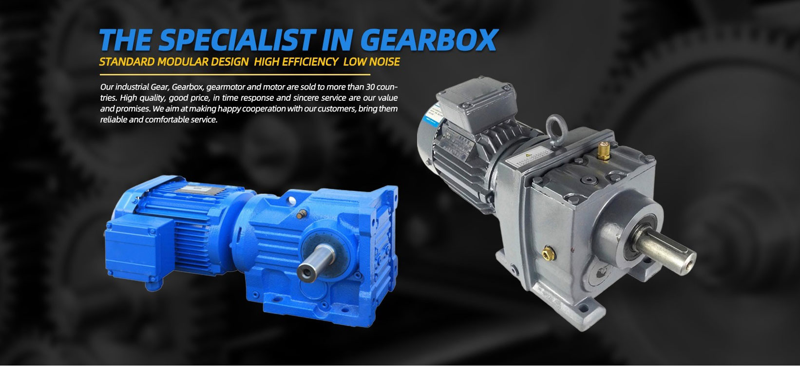 S Solid Shaft Helical Electric Motor Speed Reducer