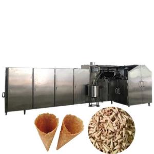 China Snack Food Factory Automatic Rolled Sugar Cone Making Machine wholesale