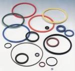 Odourless Silicone Rubber Rings , Multi Color Silicone O Ring Molded Gasket
