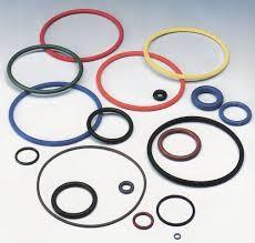 China Odourless Silicone Rubber Rings , Multi Color Silicone O Ring Molded Gasket wholesale