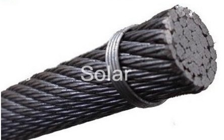18x19 17x7 18x7 Crane Lifting Cables 8mm- 72mm Non Rotating Wire Rope ,