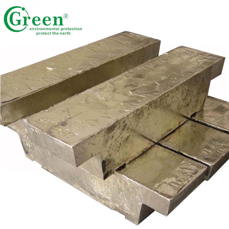 99.99% High Purity Pure Tin Ingot Silver White For Industry ROHS Certificate