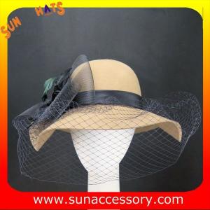 China 2326 Sun Accessory customized fashion winter wool felt fashion British style hats ,women hats and caps wholesaling wholesale