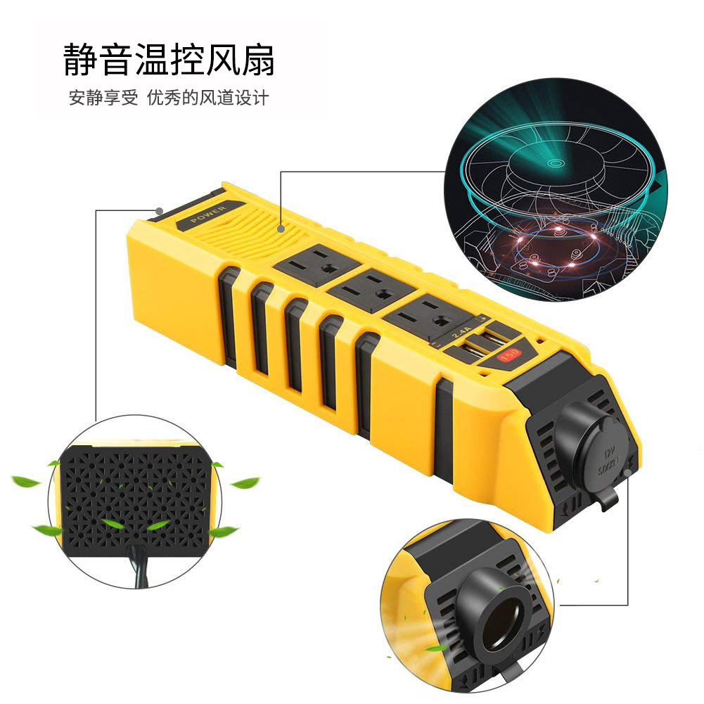 Car Inverter 150W Dc 12V To Ac 220V Car Power Inverter Adapter Car Power Inverter Dc12V To 220Vac