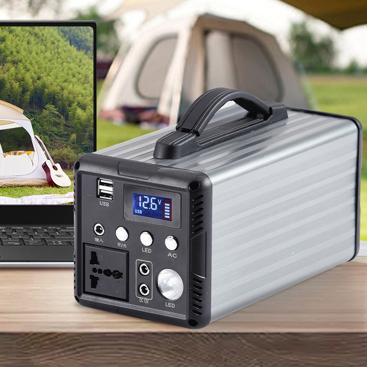 Portable Power Station 500Wh LiFePO4 Battery Backup 500W AC Outlets Solar Generator for Outdoor Camping