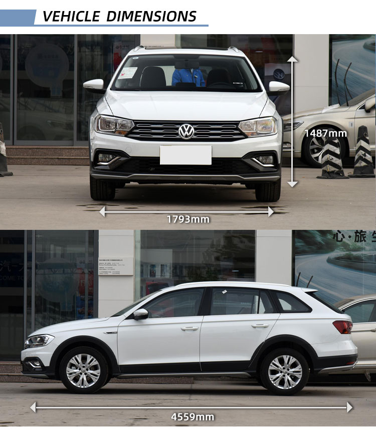 Cheap Cars for Sale Wholesales Made in China Volkswa VW C-TREK 06/2019 White Good Quality Used Car Sales