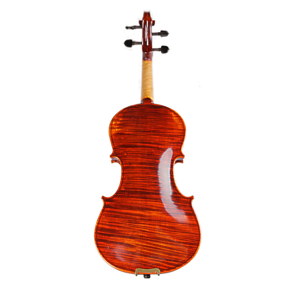 china advanced professional handmade stringed instrument China made brand all solid 4/4 44 violin [Back panel material