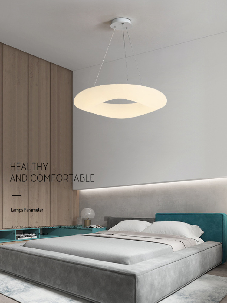Nordic Pendant Lights Dining Living Room Chandelier Bedroom Decoration Ring Chandelier(WH-GP-58)