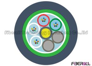 China Steel Tape GYTS Outdoor Optical Fiber Cable 48 Cores For Duct Use Moisture Resistant wholesale